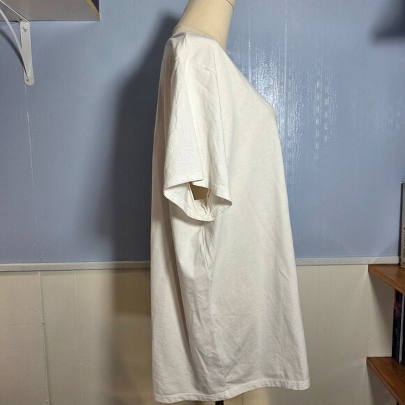 Sonoma 2x White Green Hummingbird Crewneck Shortsleeve Casual Summer T-Shirt - Picture 4 of 8